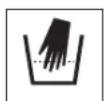 Arçelik WMA 6510 J - Descriptions of the international textile care label (ITCL) symbols - 4