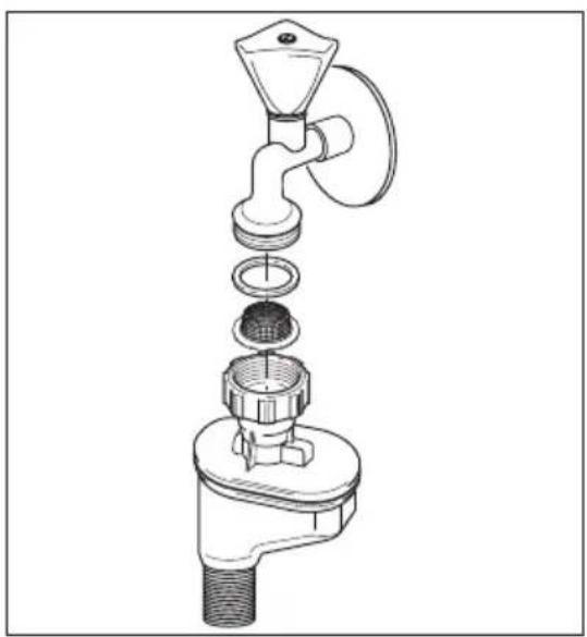 AEG-ELECTROLUX Lavamat 72800 - Wasserzulauf - 3