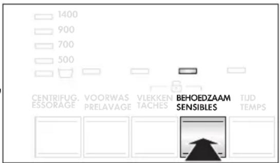 1400 900 700 500 CENTRIFUG. ESSORAGE VOORWAS PRELAVAGE VLEKKEN TACHES BEHOEDZAAM SENSIBLES TIJD TEMPS