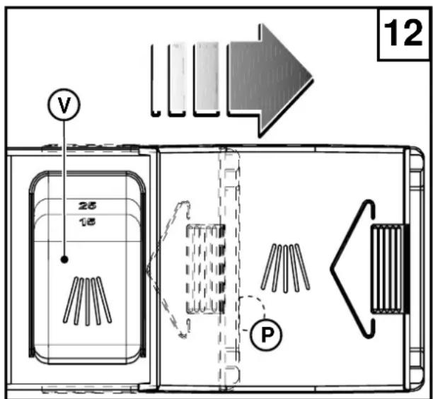 Eudora GSI 6104 DX - Einf llen des Reinigungsmittels - 3