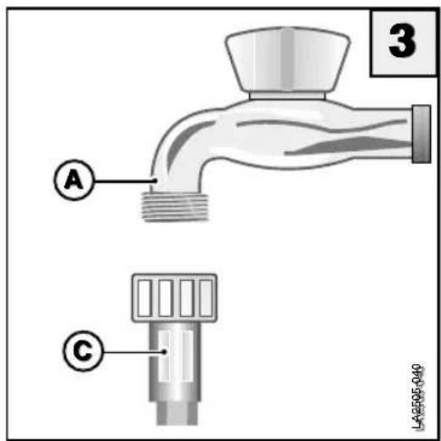 Eudora BDA Elin GS A 830 E - WASSERANSCHLUSS - 1