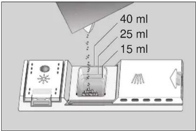 Eudora Brillant 734 I - Reinigerkammer mit Dosierhilfe - 1