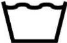 Hanseatic WA 1200-4 - INTERNATIONALE PFLEGESYMBOLE - 1