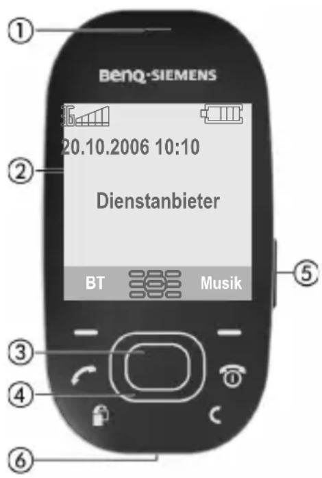 BENQ-SIEMENS SL91 - Tastensperre bei geschlossenem Slider aktivieren - 1