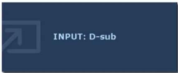 INPUT: D-sub