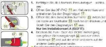 Britax-Römer Kidfix II XP - ABSCHNALLEN IHRES KINDES: - 1