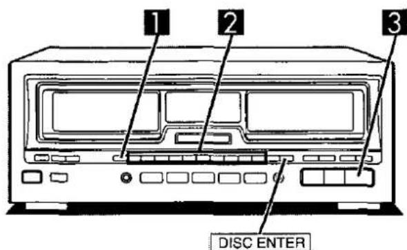 1 2 3 DISC ENTER