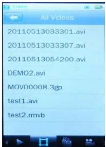 All Videos 20110513033301.avi 20110513033307.avi 20110513054200.avi DEMO2.avi MOV00008.3gp test1.avi test2.rmvb