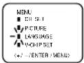 ORION TV1329 - SETTING LANGUAGE - 1