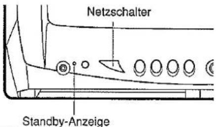ORION TV-3789F SI - Ausschalten am Gerät - 2