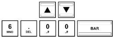 6 MNO DEL 0 _# 0 _# BAR