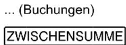 OLYMPIA CM 842 - Absoluter Zuschlag, Rabatt (Tasten anlegen) auf einzelne Positionen (ganze Rechnung): - 2