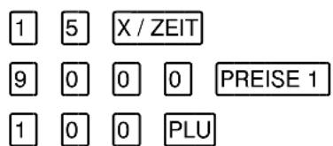 1 5 X / ZEIT 9 0 0 0 PREISE 1 1 0 0 PLU