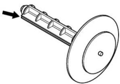 OLYMPIA CM 746 - ■ Aufwickelspule - 1
