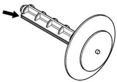 OLYMPIA CM 721 - ■ Aufwickelspule - 1