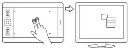 WACOM PTH450 - WEITERES TIPPEN FÜR KLICK - 3