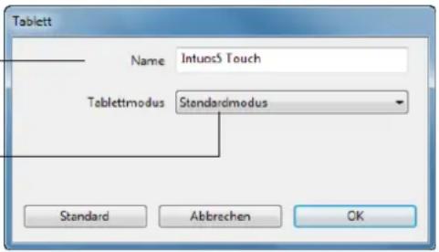 WACOM PTH450 - ÄNDERN DES TABLETTMODUS - 1