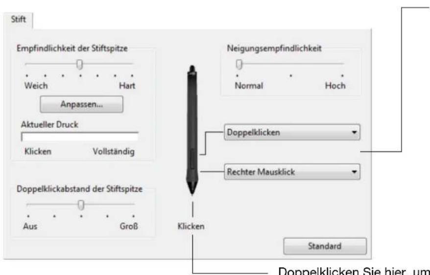 WACOM PTH450 - ANPASSEN DER WERKZEUGTASTEN - 2