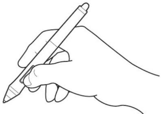 WACOM PTH450 - VERWENDEN DES SEITENSCHALTERS - 2