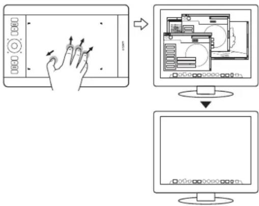 WACOM PTH450 - VIERFINGERBEWEGUNGEN - 2