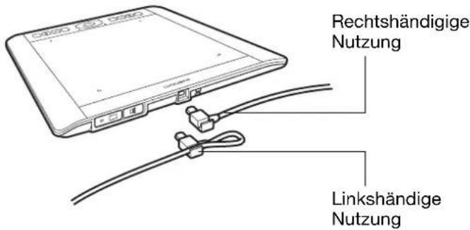 WACOM PTH450 - ANBRINGUNG DES USB-KABELS - 1