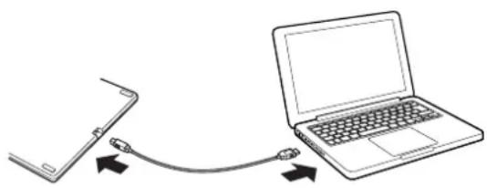WACOM PTH450 - LADEN DER BATTERIE - 1