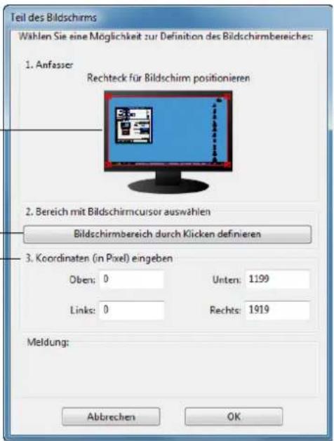 WACOM PTH450 - FESTLEGEN DES ZU VERWENDENDEN BILDSCHIRMBEREICHS - 2