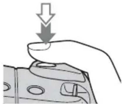 WACOM CTL-460 - Druk de ontspanknop helemaal in om het beeld op te nemen. - 1