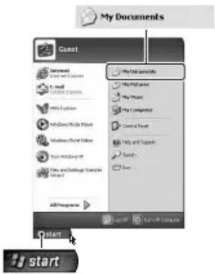 WACOM CTL-460 - Klik op [Start] → [My Documents] (Voor Windows Vista: [Documents]). - 1