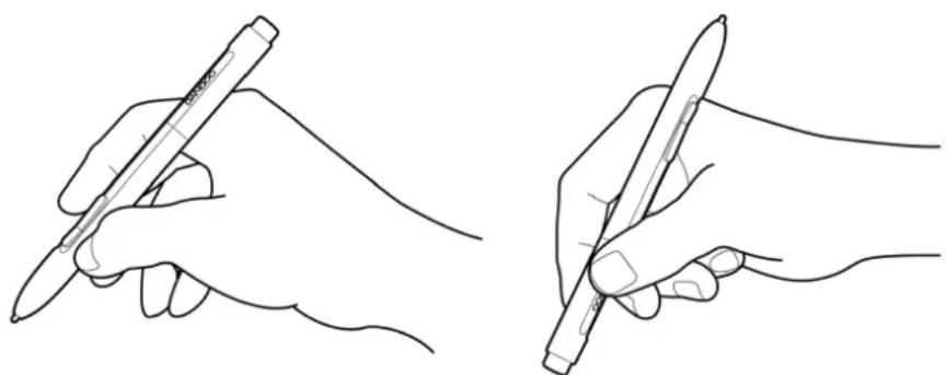 WACOM CTH-461 - HALTEN DES STIFTES - 2