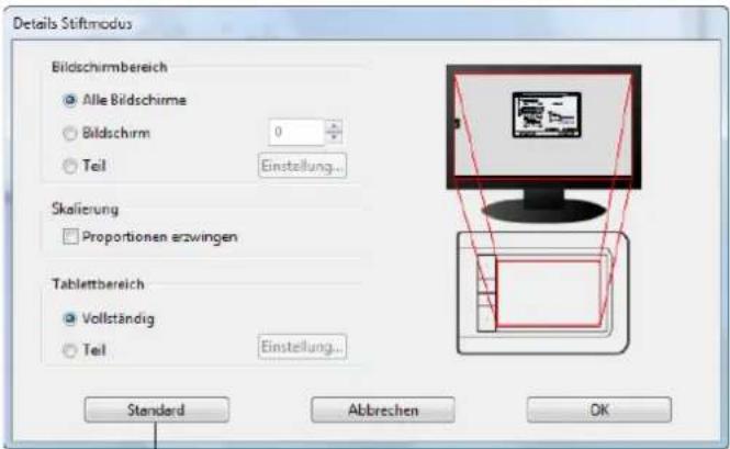 WACOM CTH-461 - EINSTELLEN DER TABLETTPROJEKTION - 4