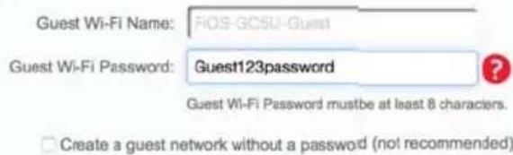 Verizon FiOS Quantum Gateway FiOS-G1100 - Setup and Enable Your Guest Wi-Fi (Optional) - 1