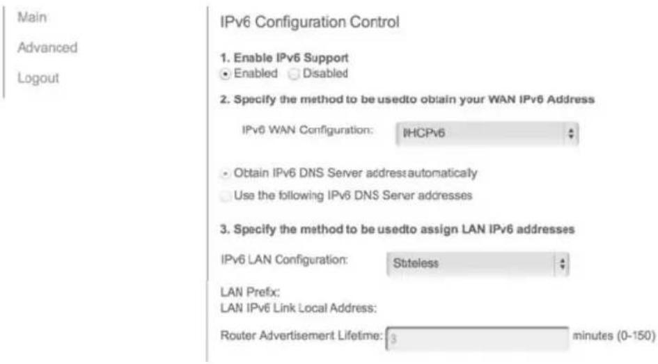 Verizon FiOS Quantum Gateway FiOS-G1100 - 8.4a/IPv6 - 17
