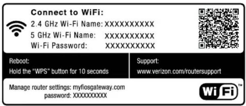Verizon FiOS Quantum Gateway FiOS-G1100 - 3.0/ OVERVIEW - 1