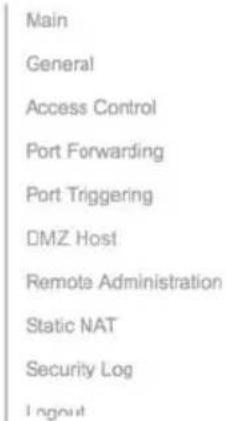 Verizon FiOS Quantum Gateway FiOS-G1100 - 6.2a/ ADVANCED PORT FORWARDING RULES - 2