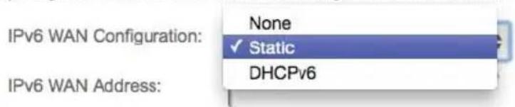 Verizon FiOS Quantum Gateway FiOS-G1100 - STATIC - WAN IPv6 ADDRESS CONNECTION - 2
