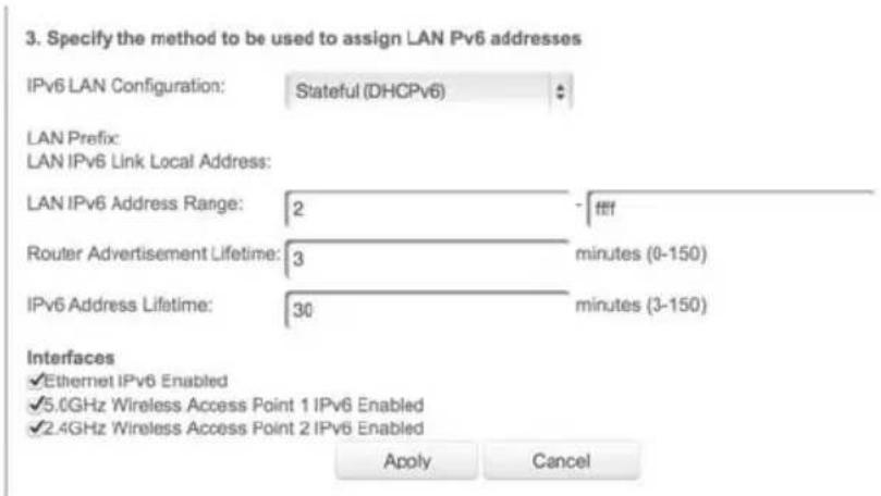 Verizon FiOS Quantum Gateway FiOS-G1100 - STATIC - WAN IPv6 ADDRESS CONNECTION - 1