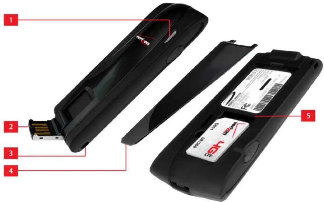 Verizon USB551L - Components - 1