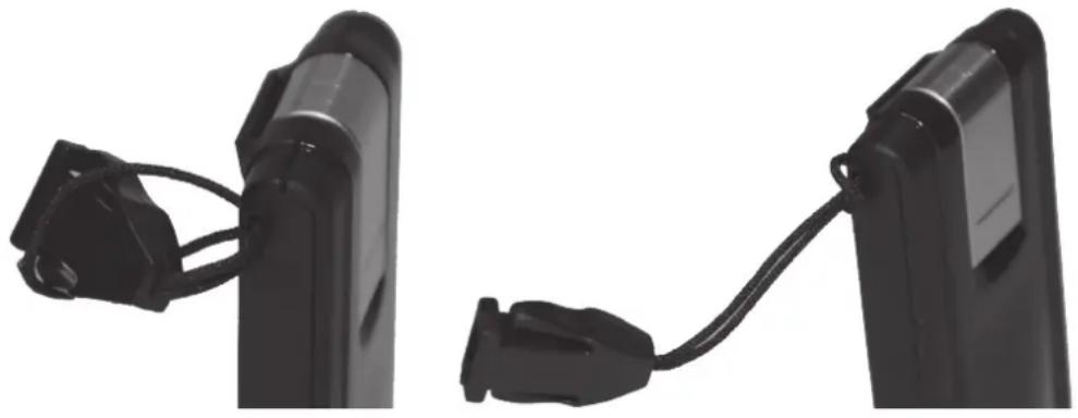 Verizon USB551L - To affix the lanyard to the device - 2