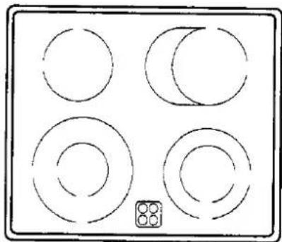 JUNO JEC 260 - Zweikreis-Kochzone zuschalten - 1