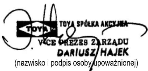 Yato YT-82050 - DEKLARACJA ZGODNOŚCI - 1
