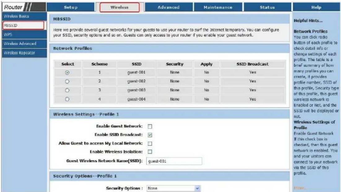 Kasda KW55293 - MBSSID - 1