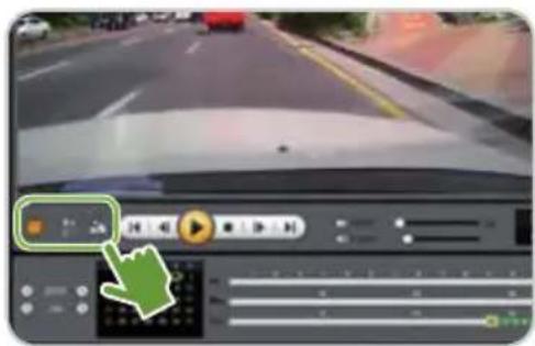 Ampire TVR100-GPS - Einstellung der Bildschirmanzeige - 1