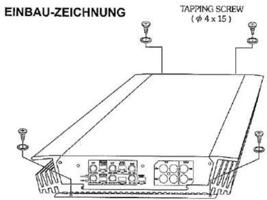 EINBAU-ZEICHNUNG TAPPING SCREW ( φ 4 x 15 )