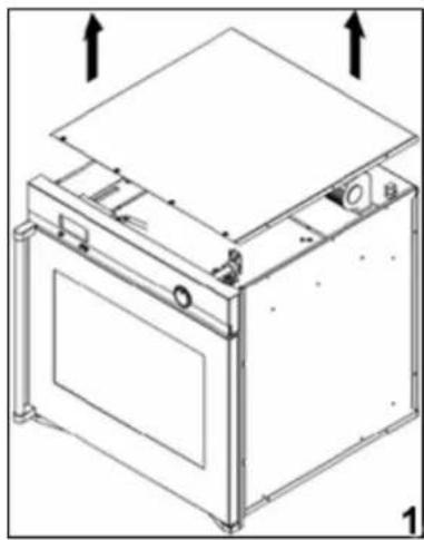 BAUMATIC B2601SS-A - Reversing the door of your appliance - 2