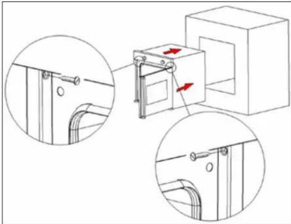BAUMATIC B2601SS-A - Fixing the oven into a cabinet. - 1