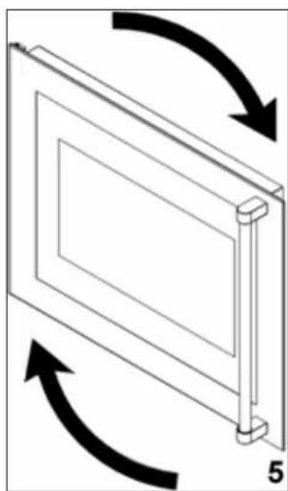 BAUMATIC B2601SS-A - Reversing the door of your appliance - 6