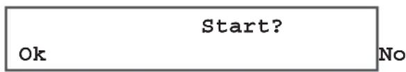 Start? Ok No