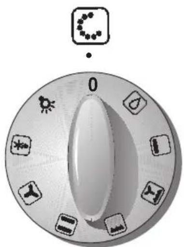 NEFF E3491W2 - Functiekeuzeknop Temperatuurkeuzeknop - 1