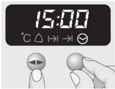 15:00 °C △ → → ↻